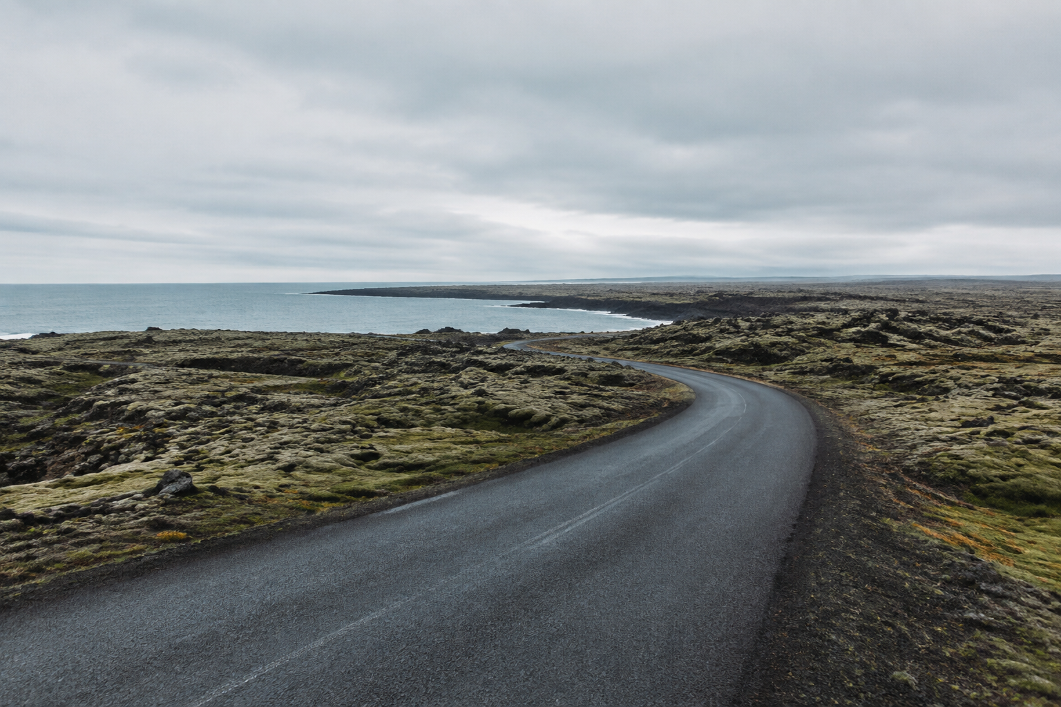 Vegur um íslenskt landslag